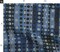 Moon Phase Shibori Style Dark Indigo Abstract Polka Dots Custom Printed Fabric by Spoonflower Various Fabrics by the Yard or Fat Quarter